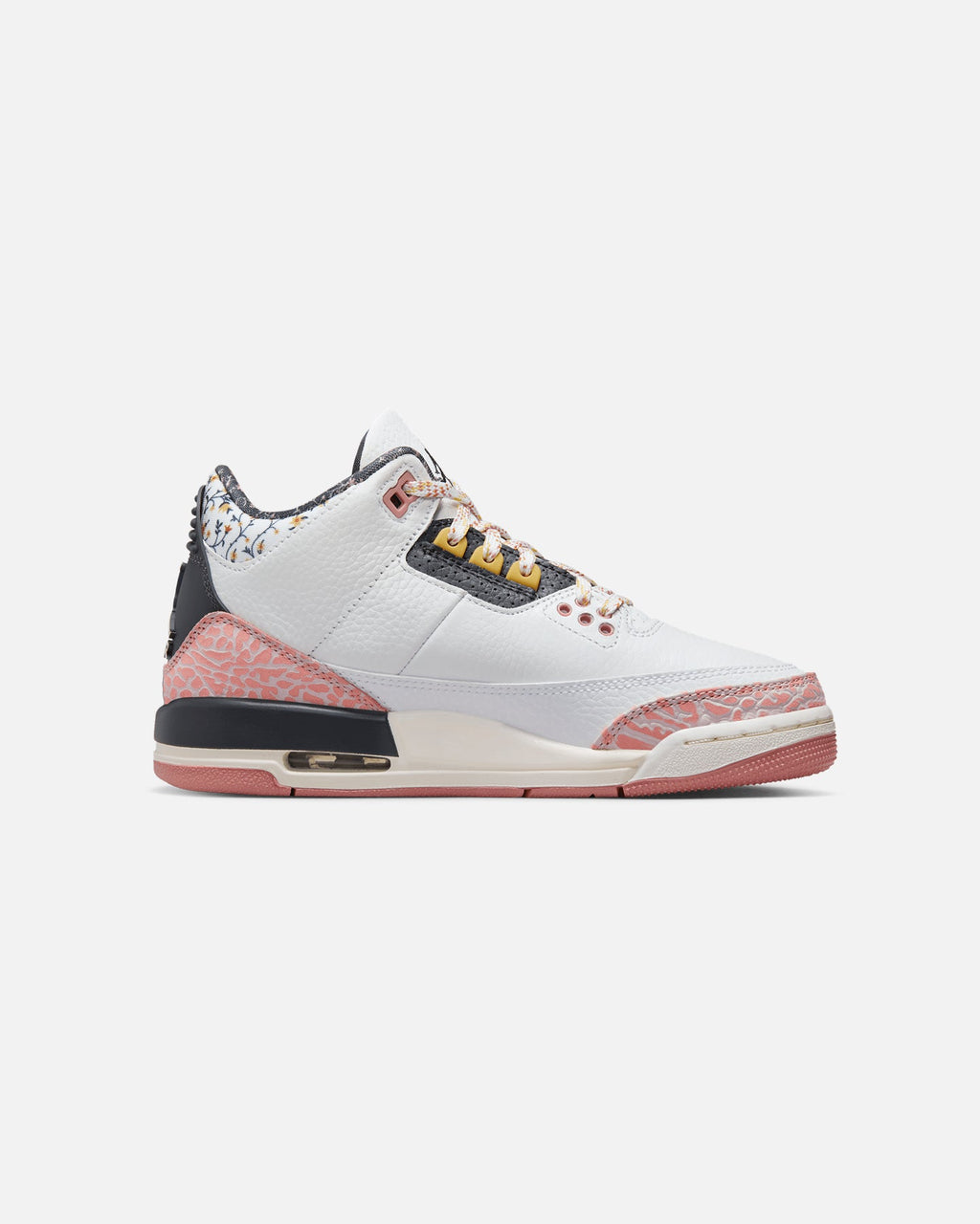 HOT Products Jordan Kids' Air Jordan 3 Retro "Red Stardust" (GS) White/Anthracite