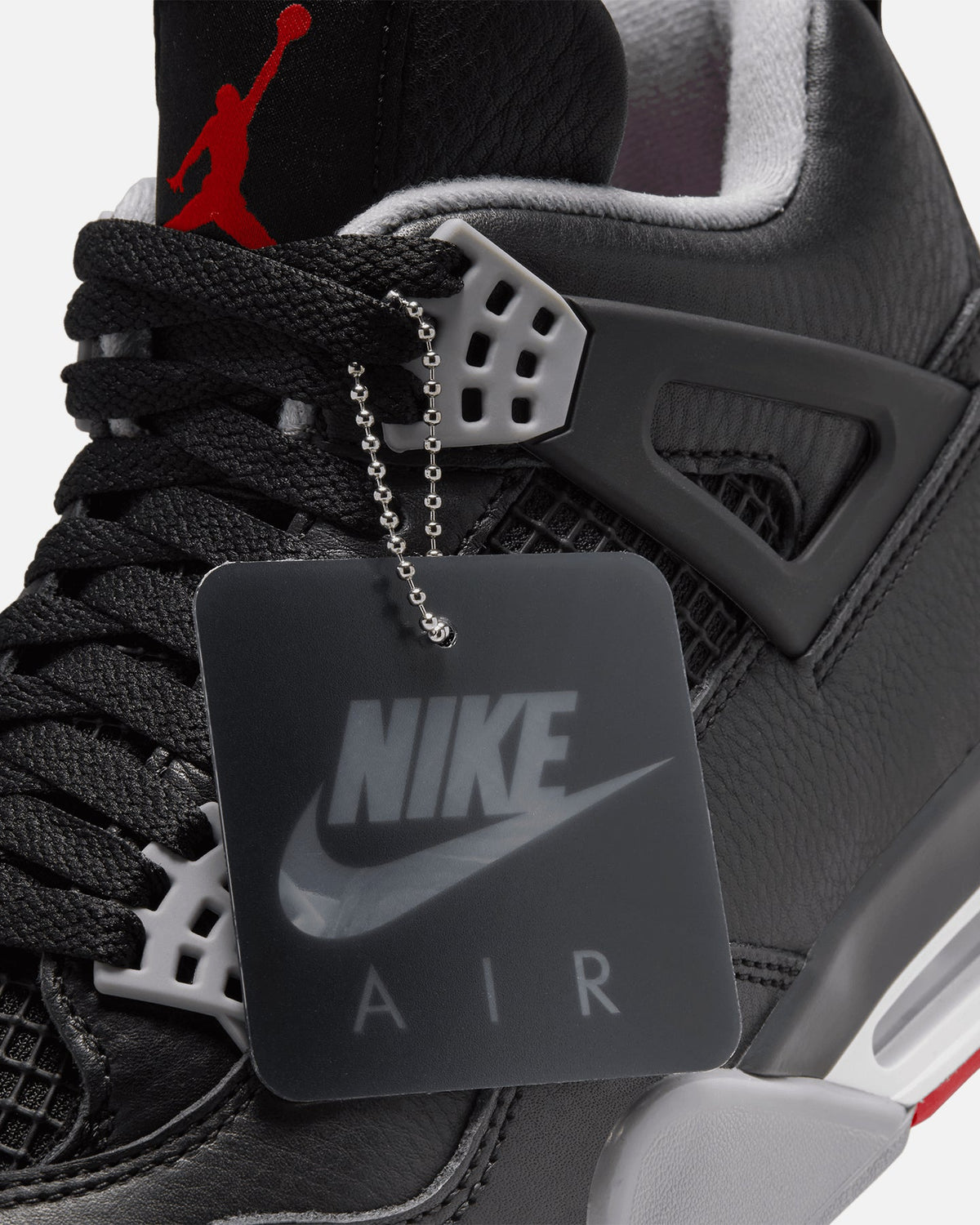 HOT Products Jordan Air Jordan 4 Retro Black/Fire Red