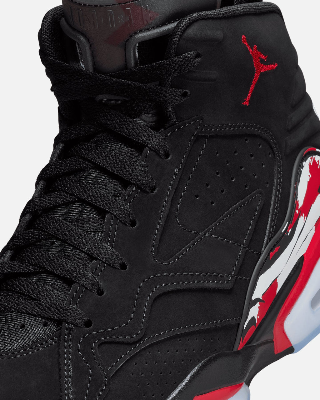 HOT Products Jordan Jumpman MVP Black/University Red