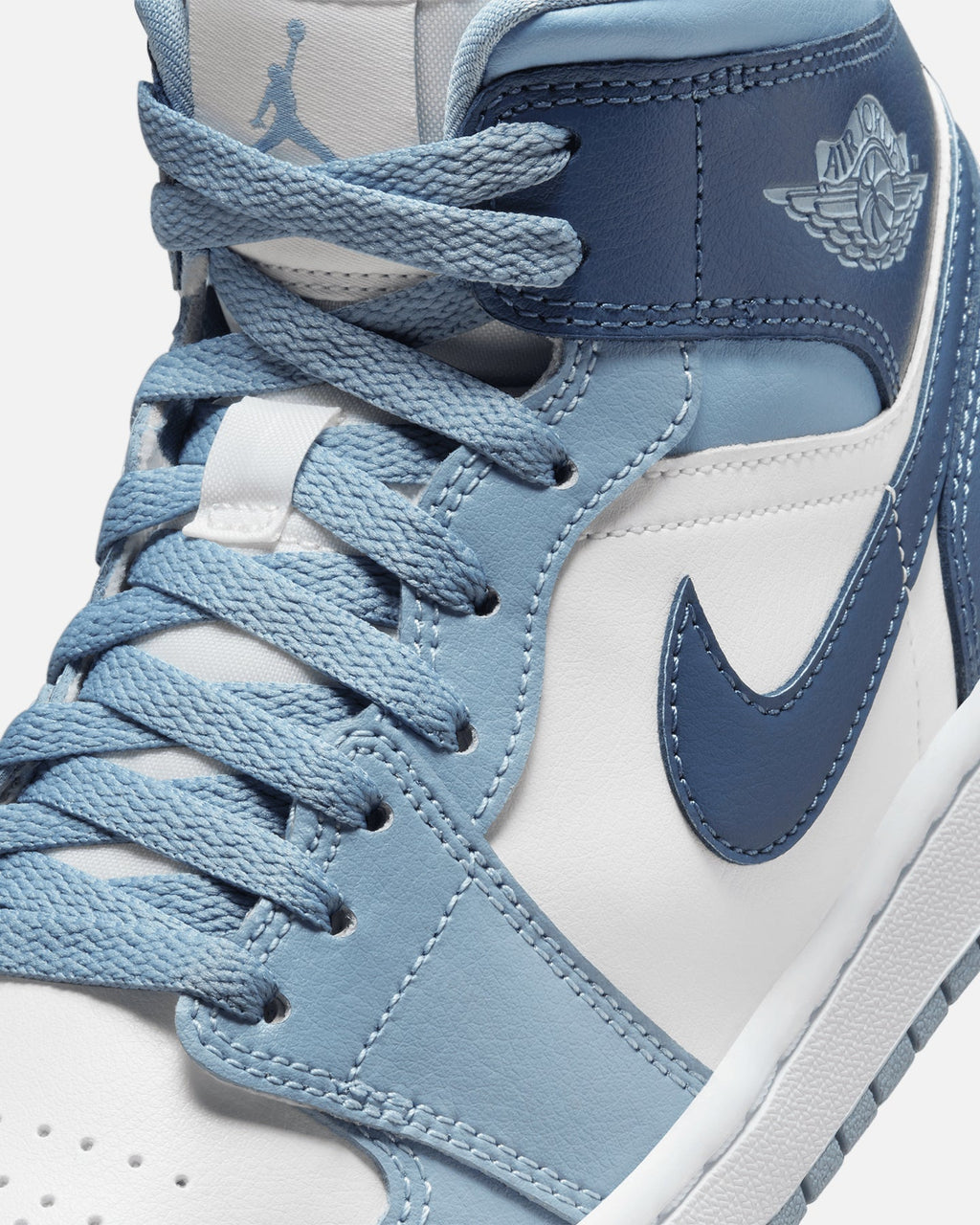 HOT Products Jordan Women's Air Jordan 1 Mid Sail/Diffused Blue