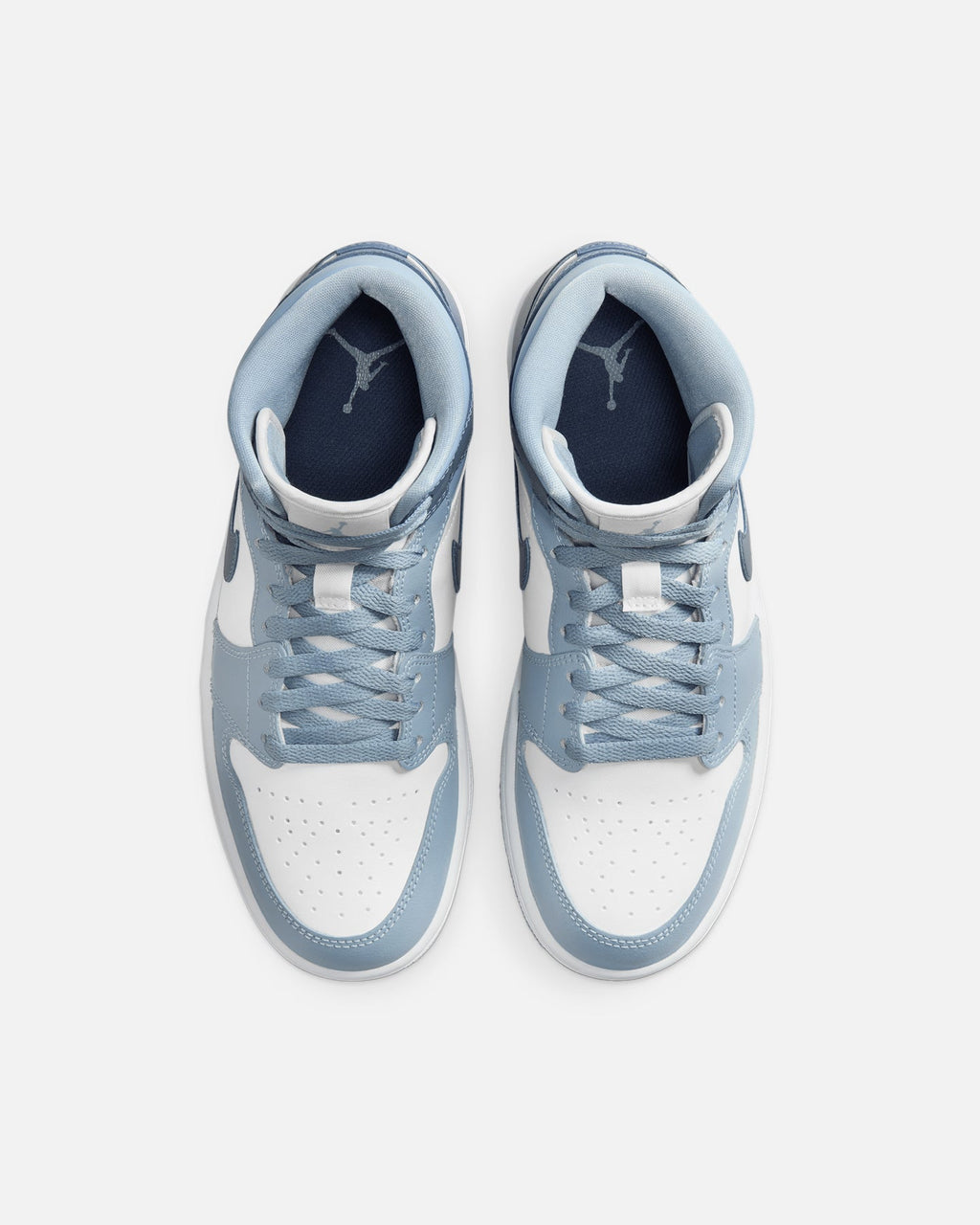 HOT Products Jordan Women's Air Jordan 1 Mid Sail/Diffused Blue
