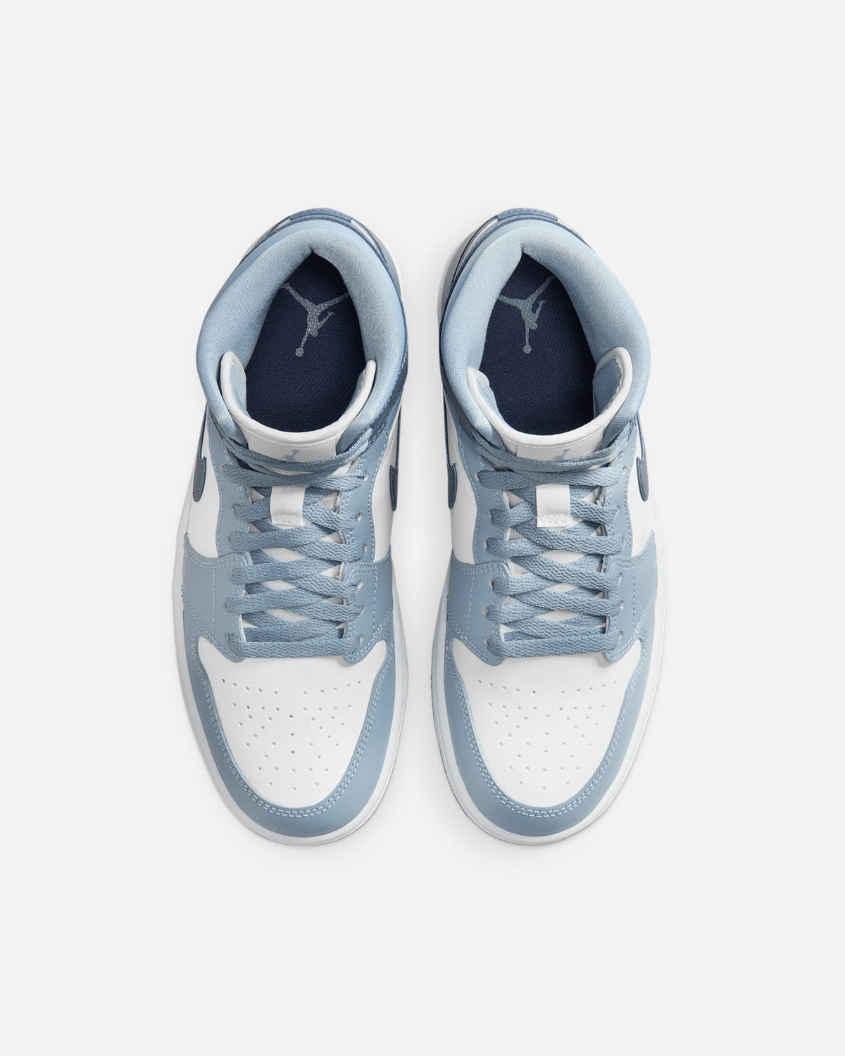 HOT Products Jordan Women's Air Jordan 1 Mid Sail/Diffused Blue