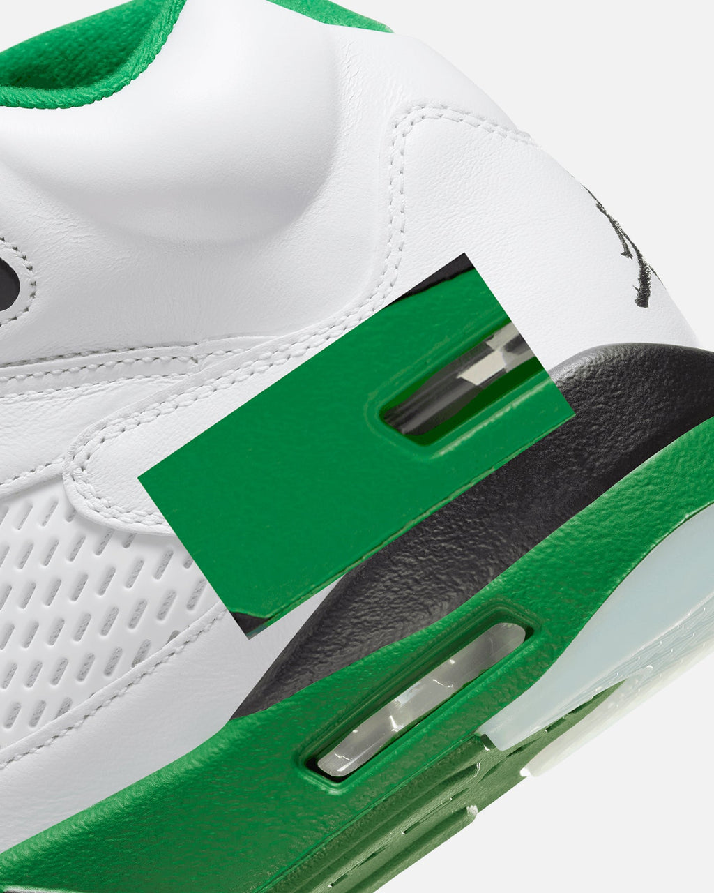 HOT Products Jordan Women's Air Jordan 5 Retro White/Lucky Green
