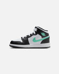 HOT Products Jordan Kids' Air Jordan 1 Mid (GS) White/Green Glow