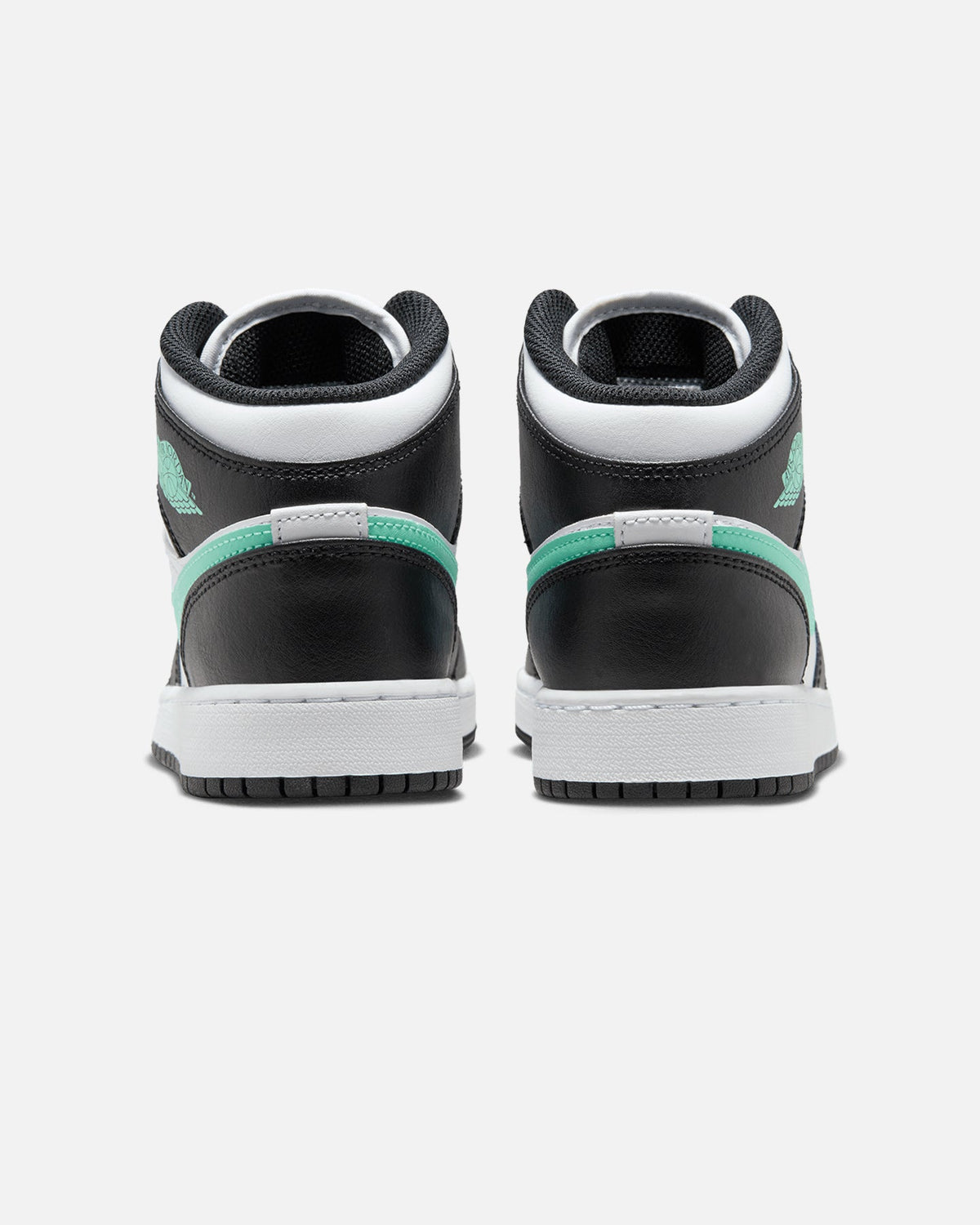 HOT Products Jordan Kids' Air Jordan 1 Mid (GS) White/Green Glow