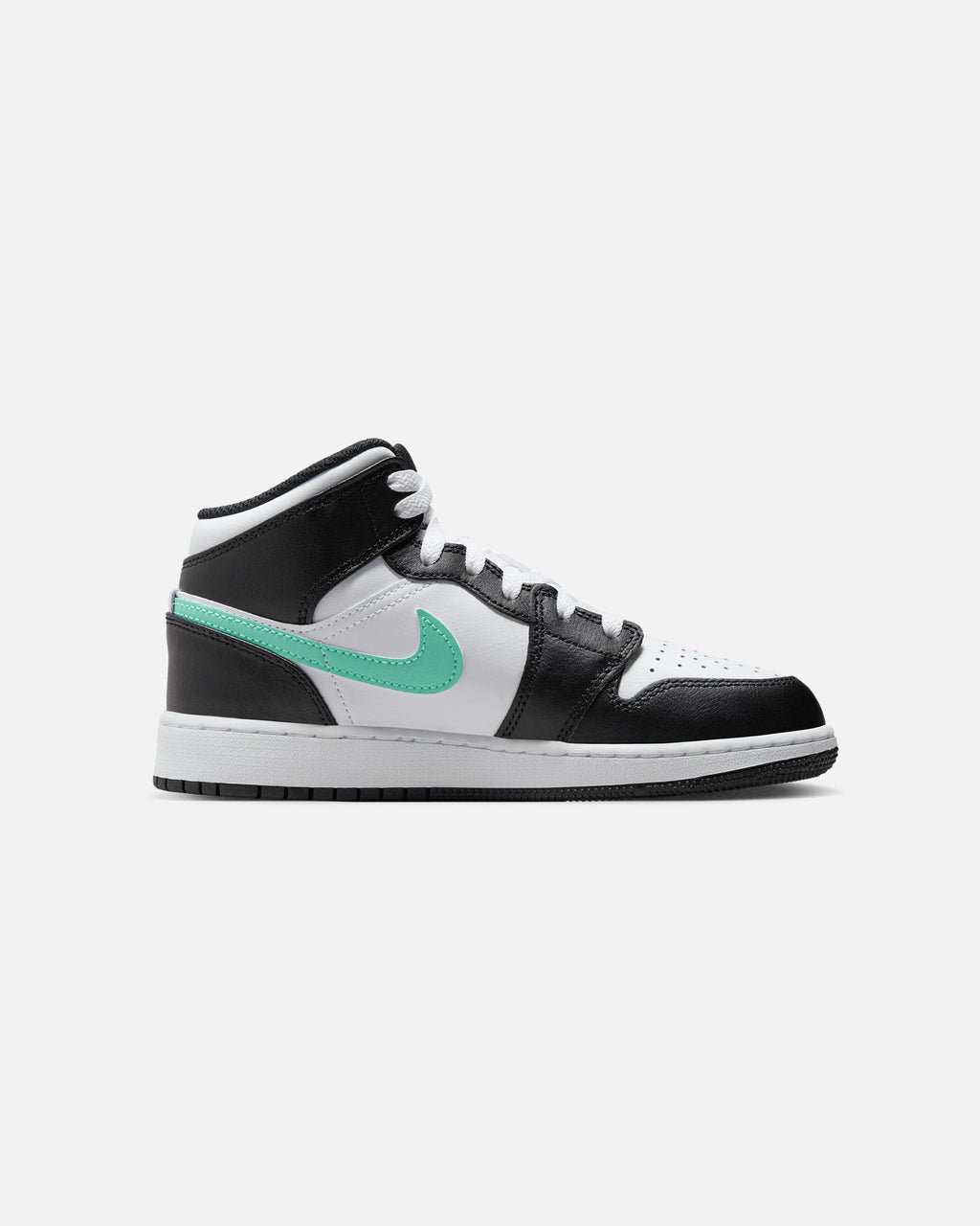 HOT Products Jordan Kids' Air Jordan 1 Mid (GS) White/Green Glow