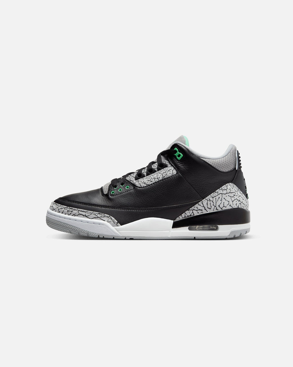 HOT Products Jordan Air Jordan 3 Retro "Green Glow" Black/Green Glow