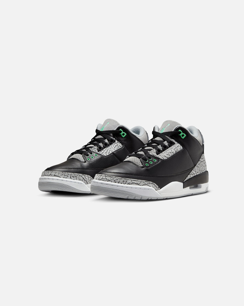 HOT Products Jordan Air Jordan 3 Retro "Green Glow" Black/Green Glow