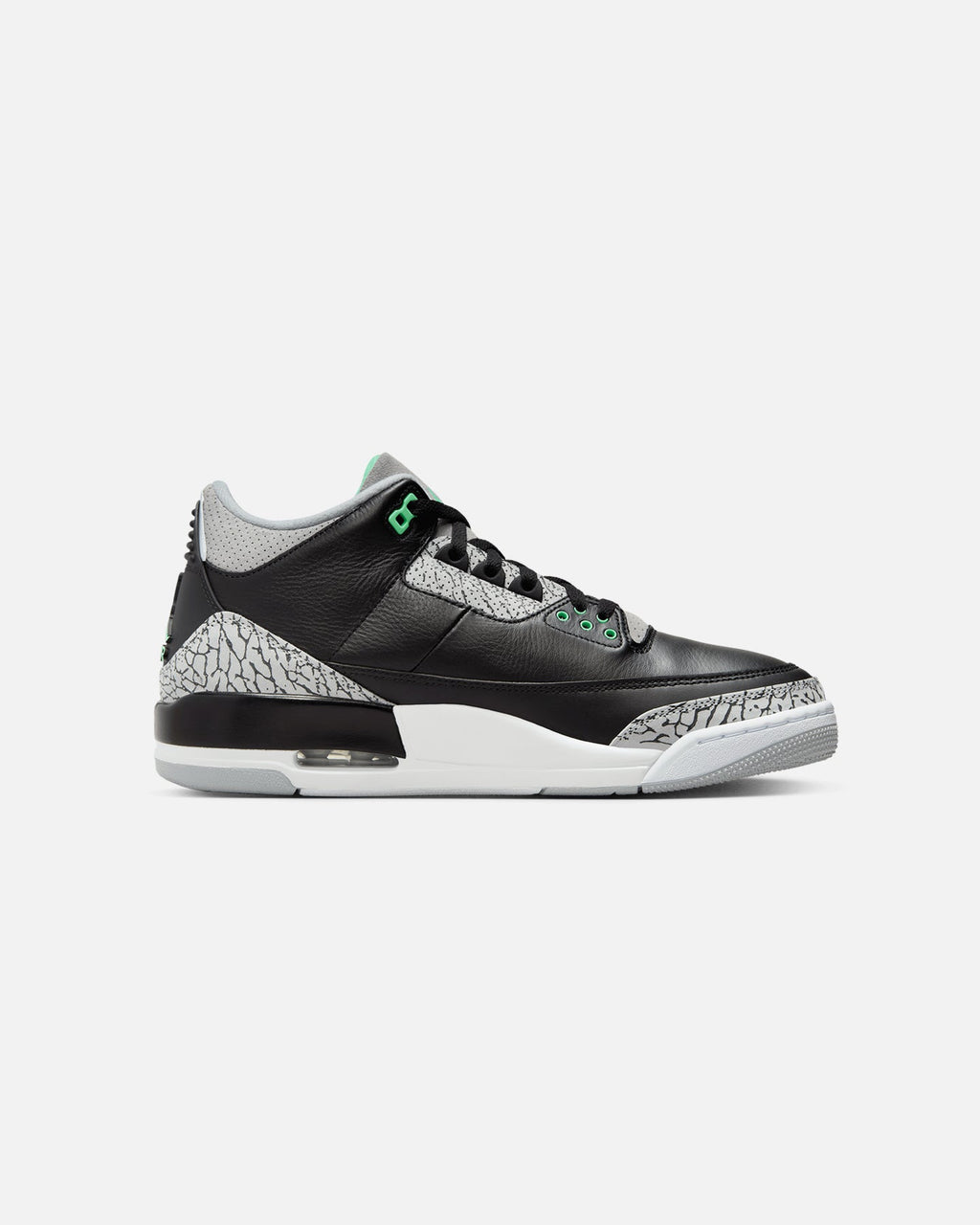 HOT Products Jordan Air Jordan 3 Retro "Green Glow" Black/Green Glow