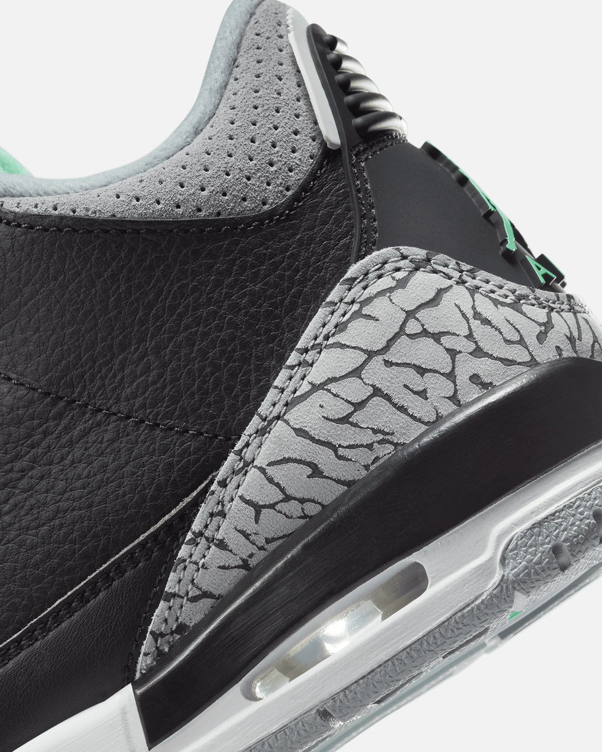 HOT Products Jordan Air Jordan 3 Retro "Green Glow" Black/Green Glow