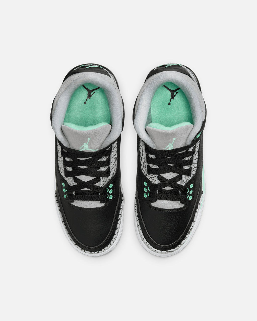 HOT Products Jordan Kids' Air Jordan 3 Retro (GS) Black/Green Glow