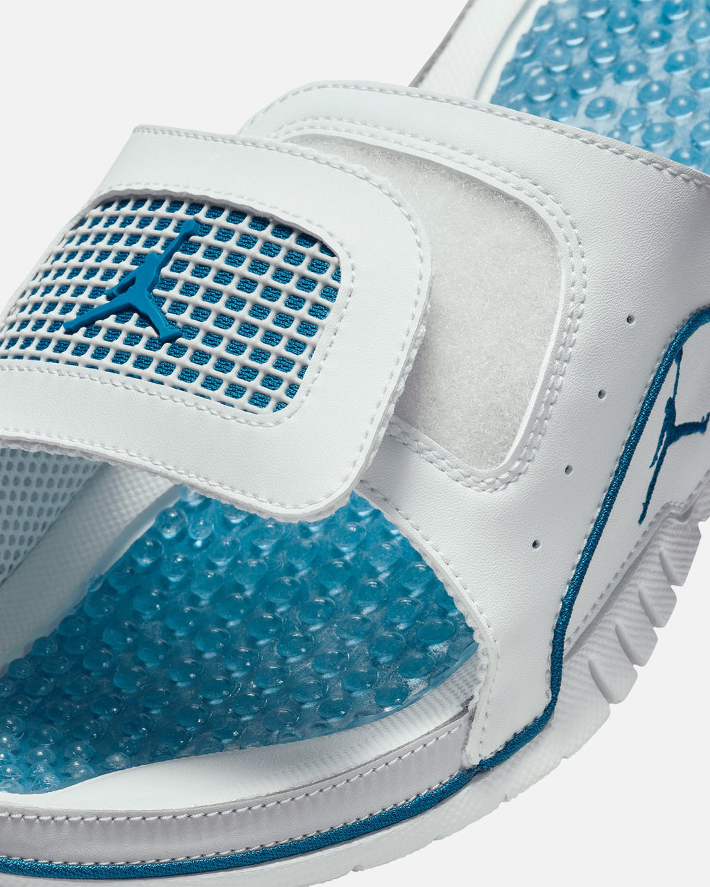 HOT Products Jordan Hydro 4 Retro "MILITARY BLUE" Slides Off White/Indus