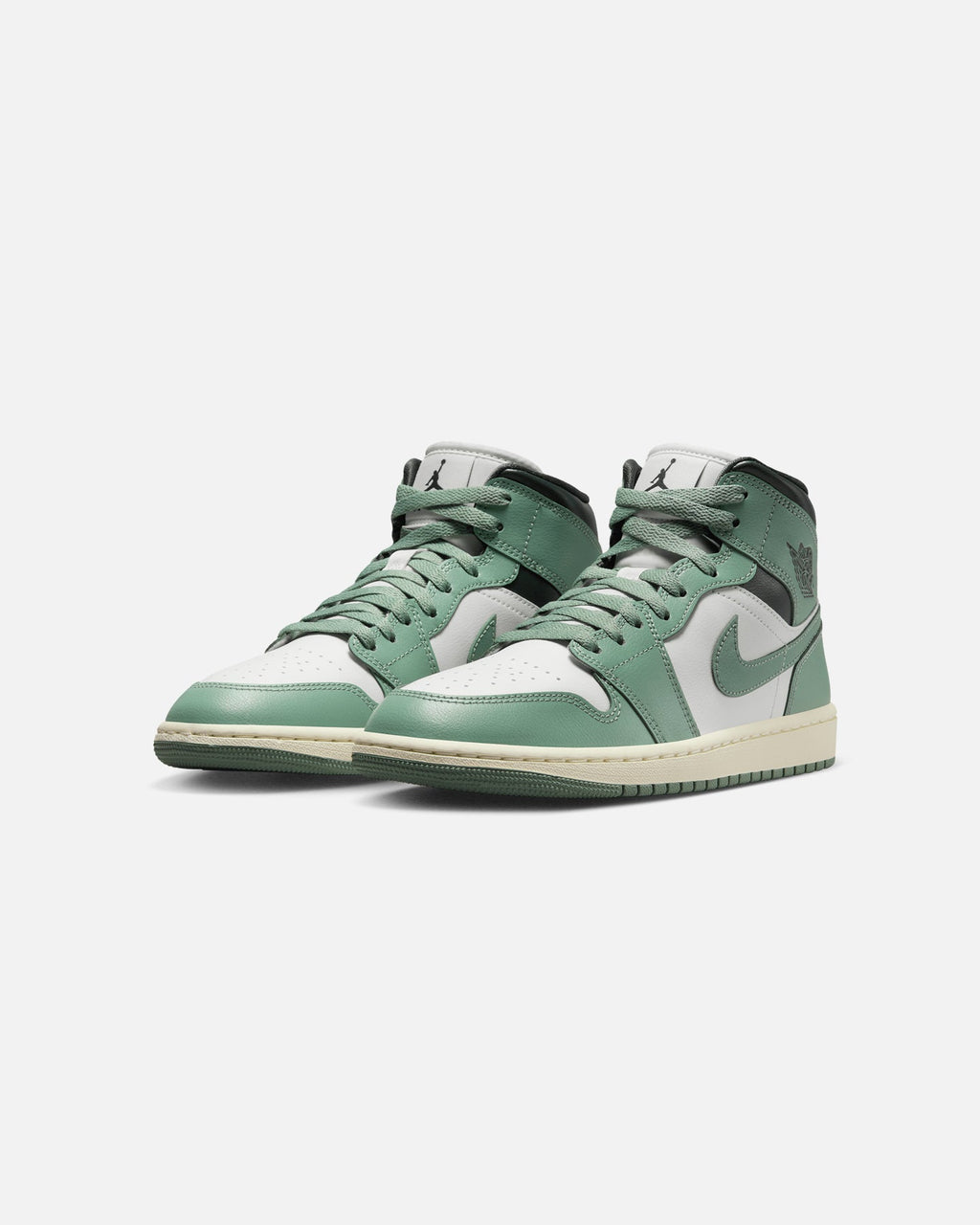 HOT Products Jordan Women's Air Jordan 1 Mid Sail/Jade Smoke