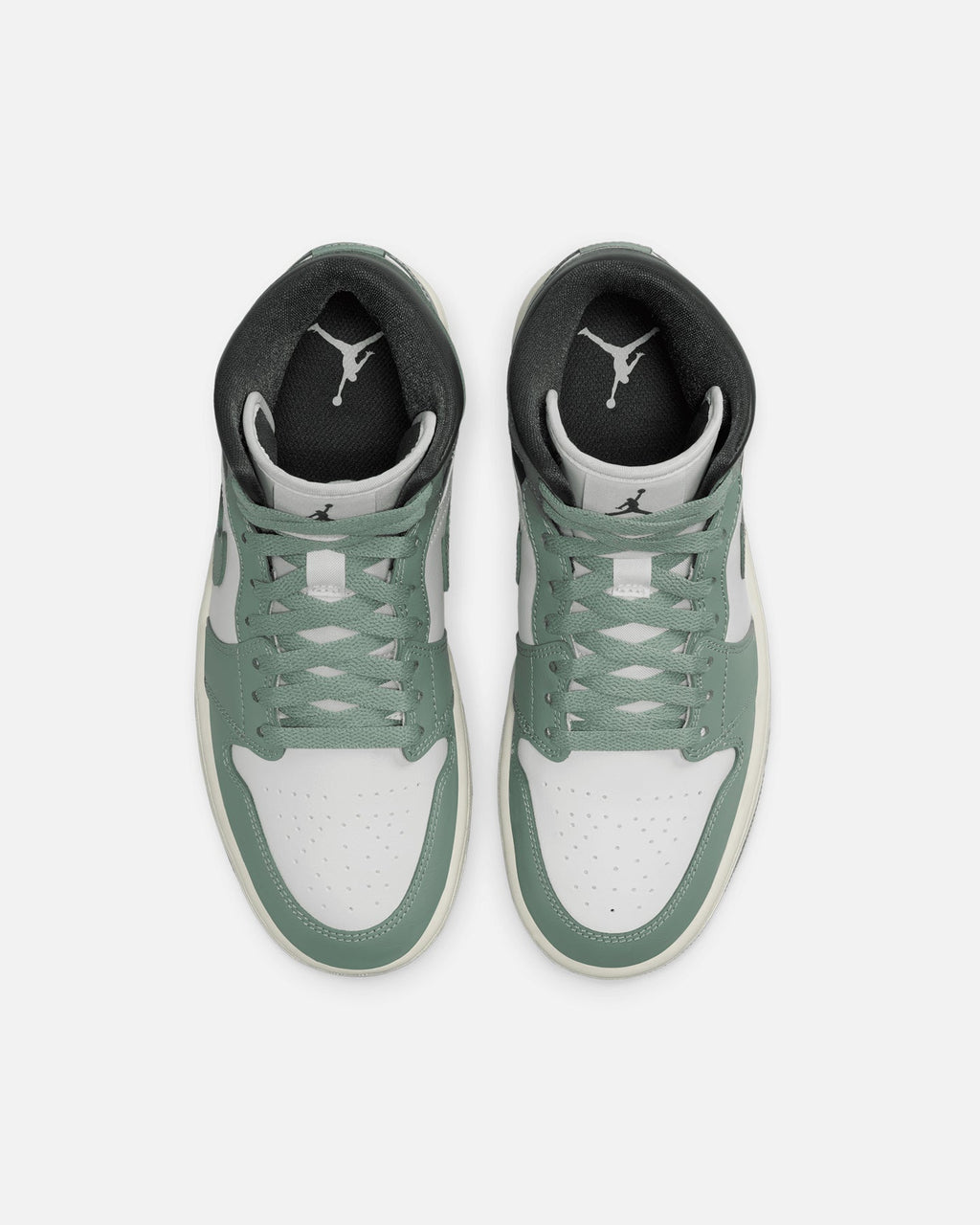 HOT Products Jordan Women's Air Jordan 1 Mid Sail/Jade Smoke
