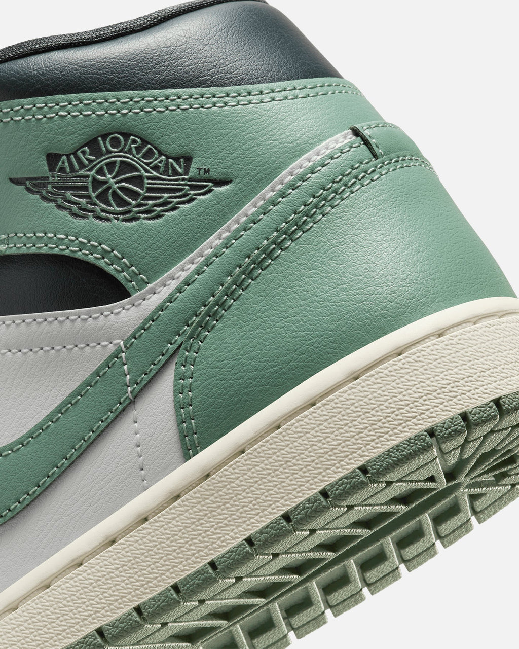 HOT Products Jordan Women's Air Jordan 1 Mid Sail/Jade Smoke