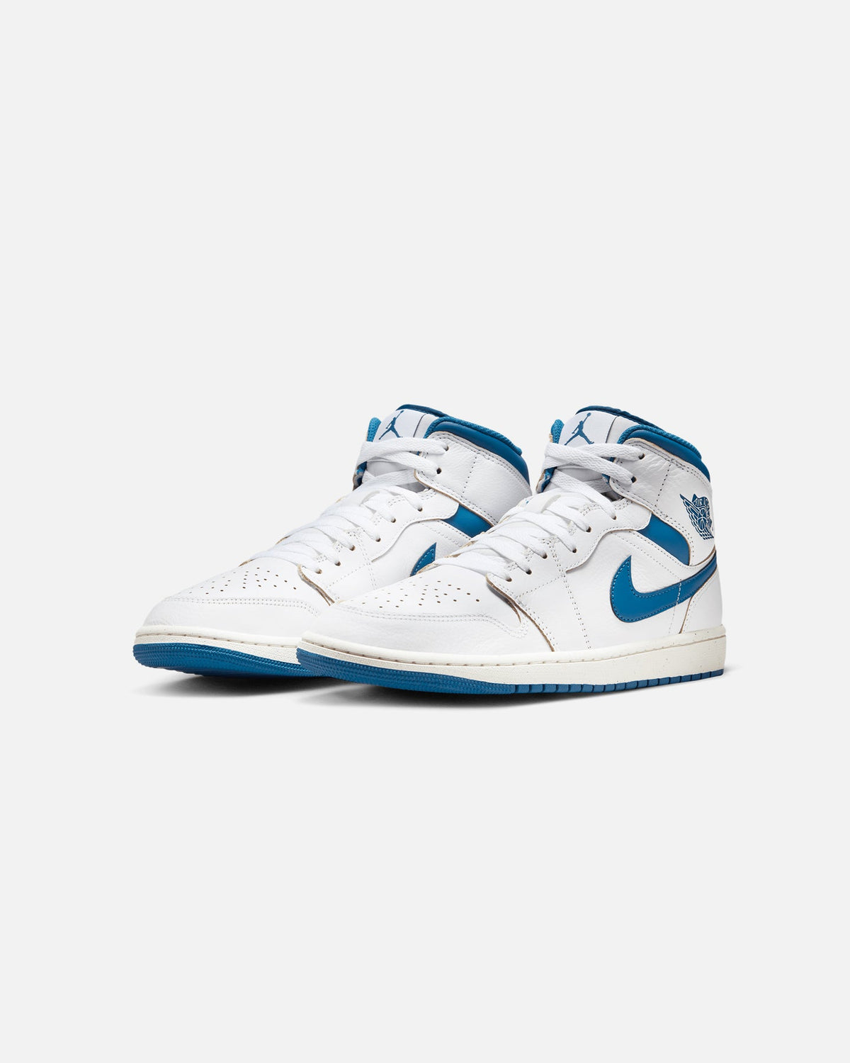 HOT Products Jordan Air Jordan 1 Mid SE "Industrial Blue" White/Industrial Blue