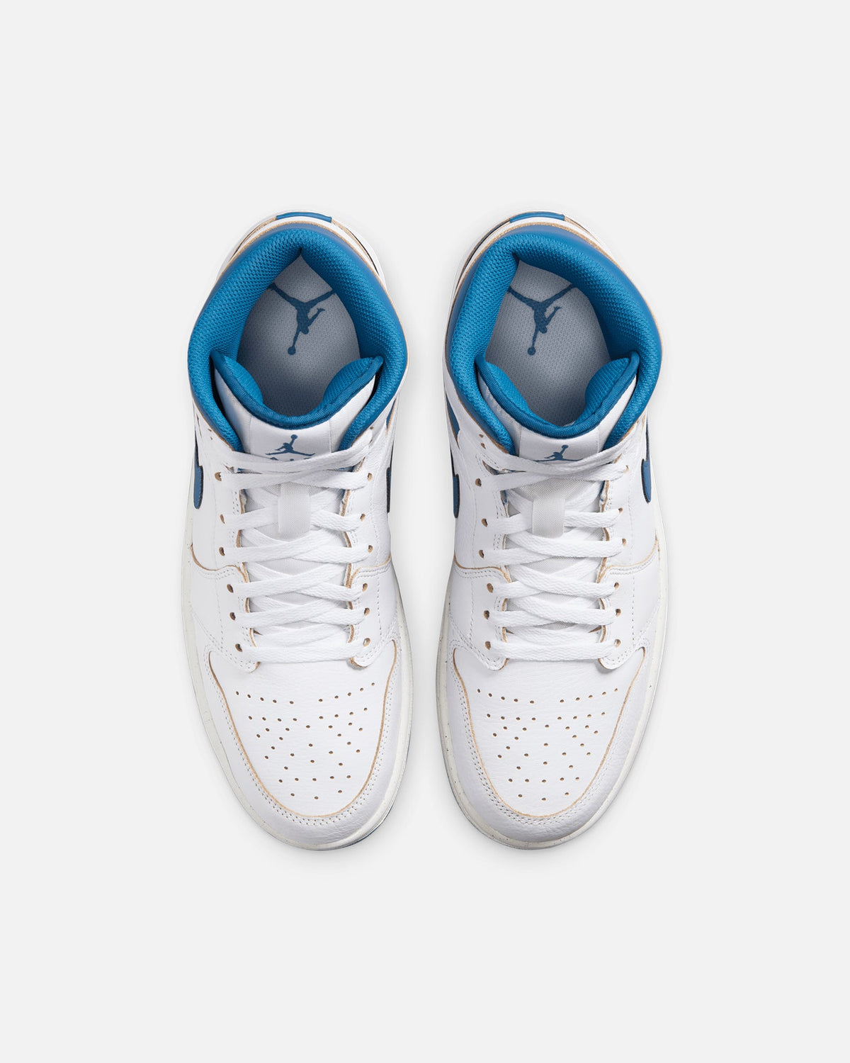 HOT Products Jordan Air Jordan 1 Mid SE "Industrial Blue" White/Industrial Blue