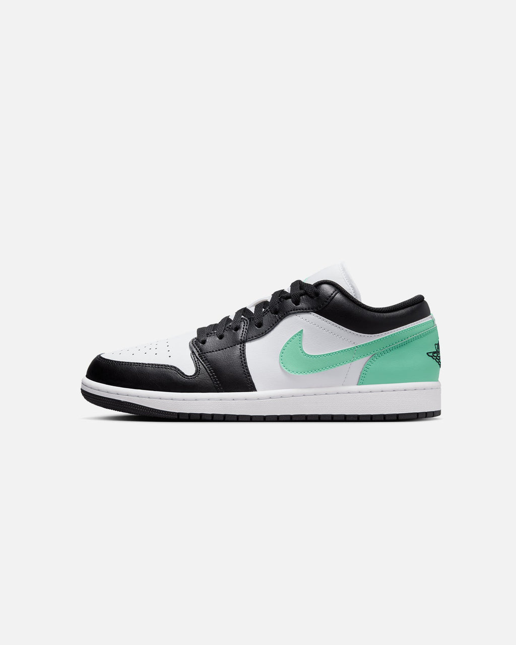 HOT Products Jordan Air Jordan 1 Low "Green Glow" White/Black-Green