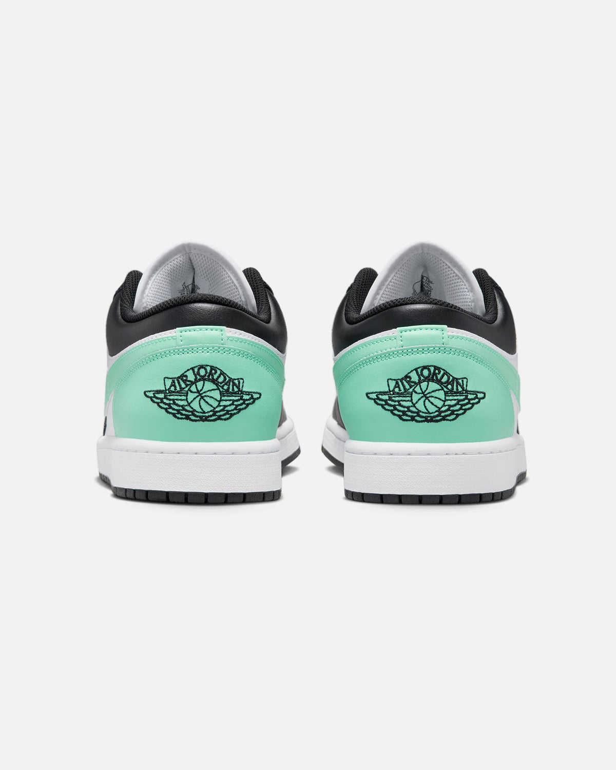 HOT Products Jordan Air Jordan 1 Low "Green Glow" White/Black-Green