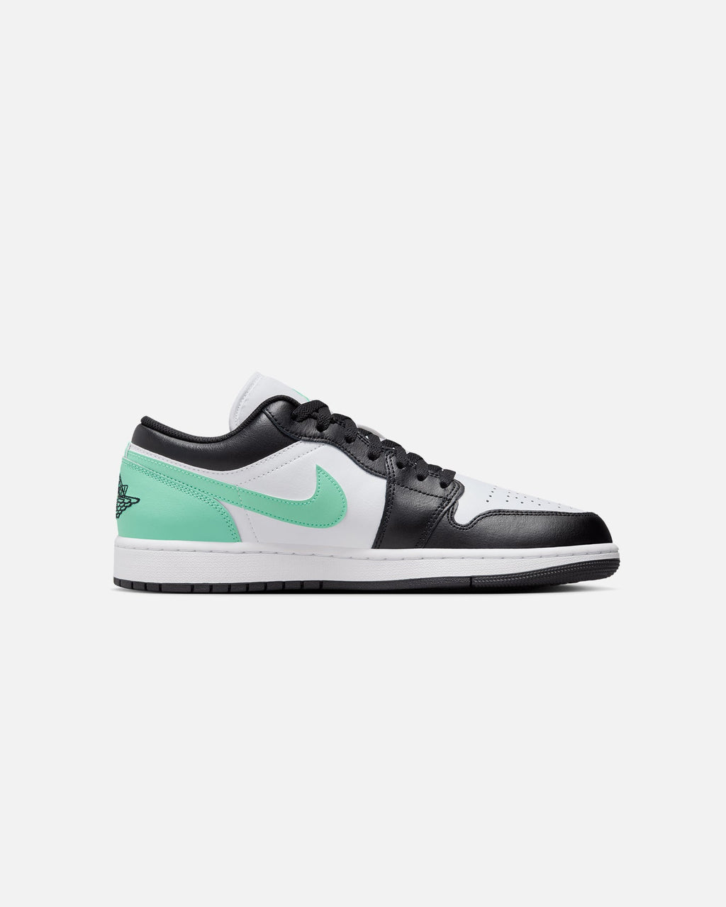 HOT Products Jordan Air Jordan 1 Low "Green Glow" White/Black-Green
