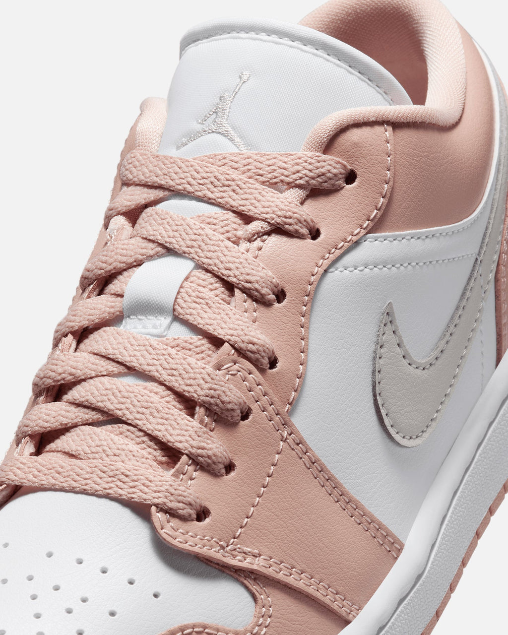 HOT Products Jordan Women's Air Jordan 1 Low "Particle Beige" White/Light Bronze