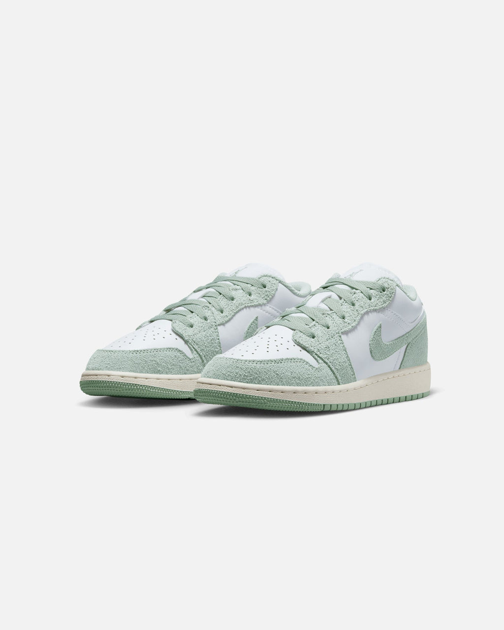 HOT Products Jordan Kids' Air Jordan 1 Low SE (GS) White/Seafoam-Sail