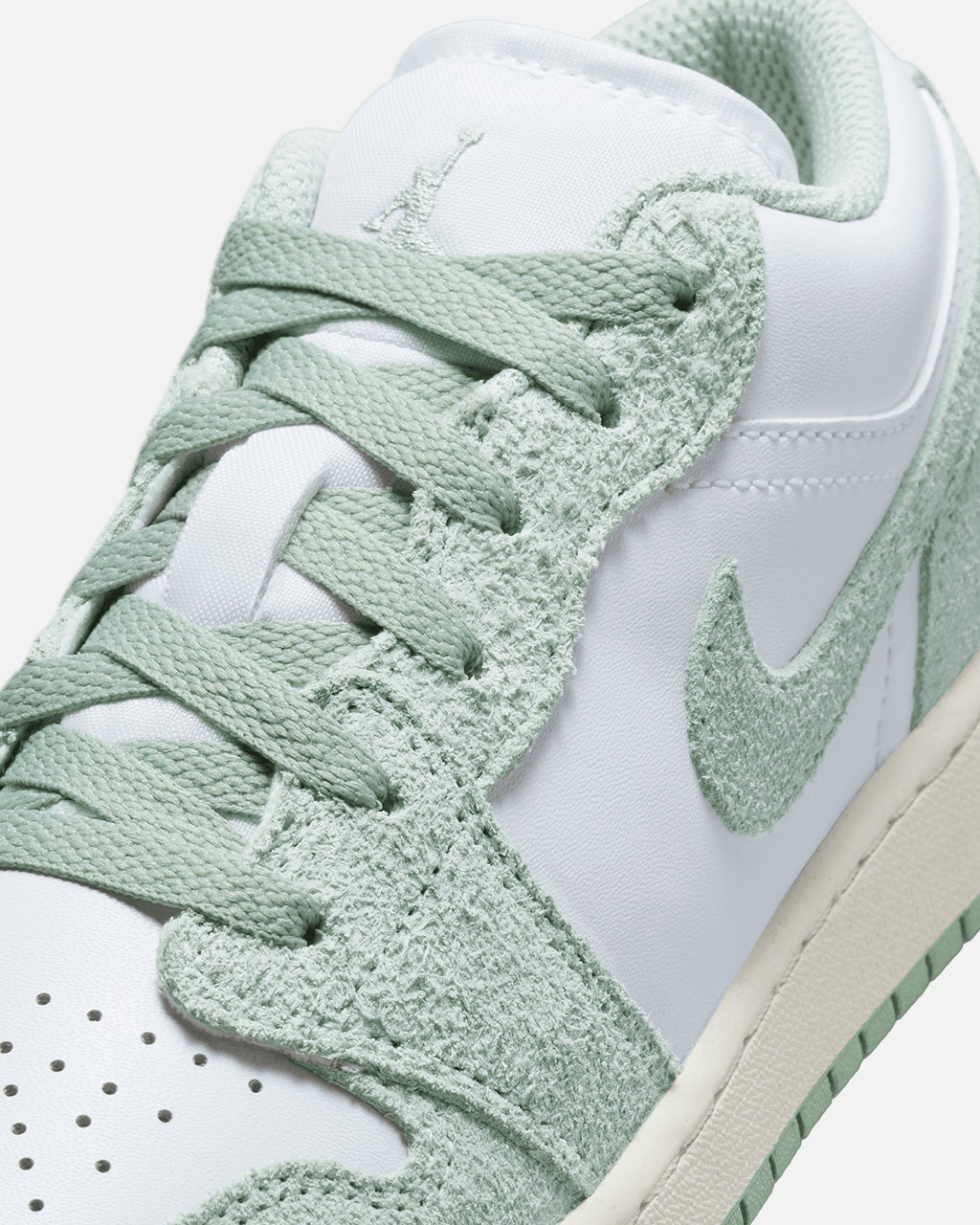 HOT Products Jordan Kids' Air Jordan 1 Low SE (GS) White/Seafoam-Sail