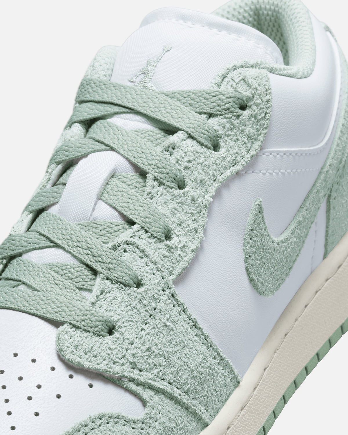 HOT Products Jordan Kids' Air Jordan 1 Low SE (GS) White/Seafoam-Sail