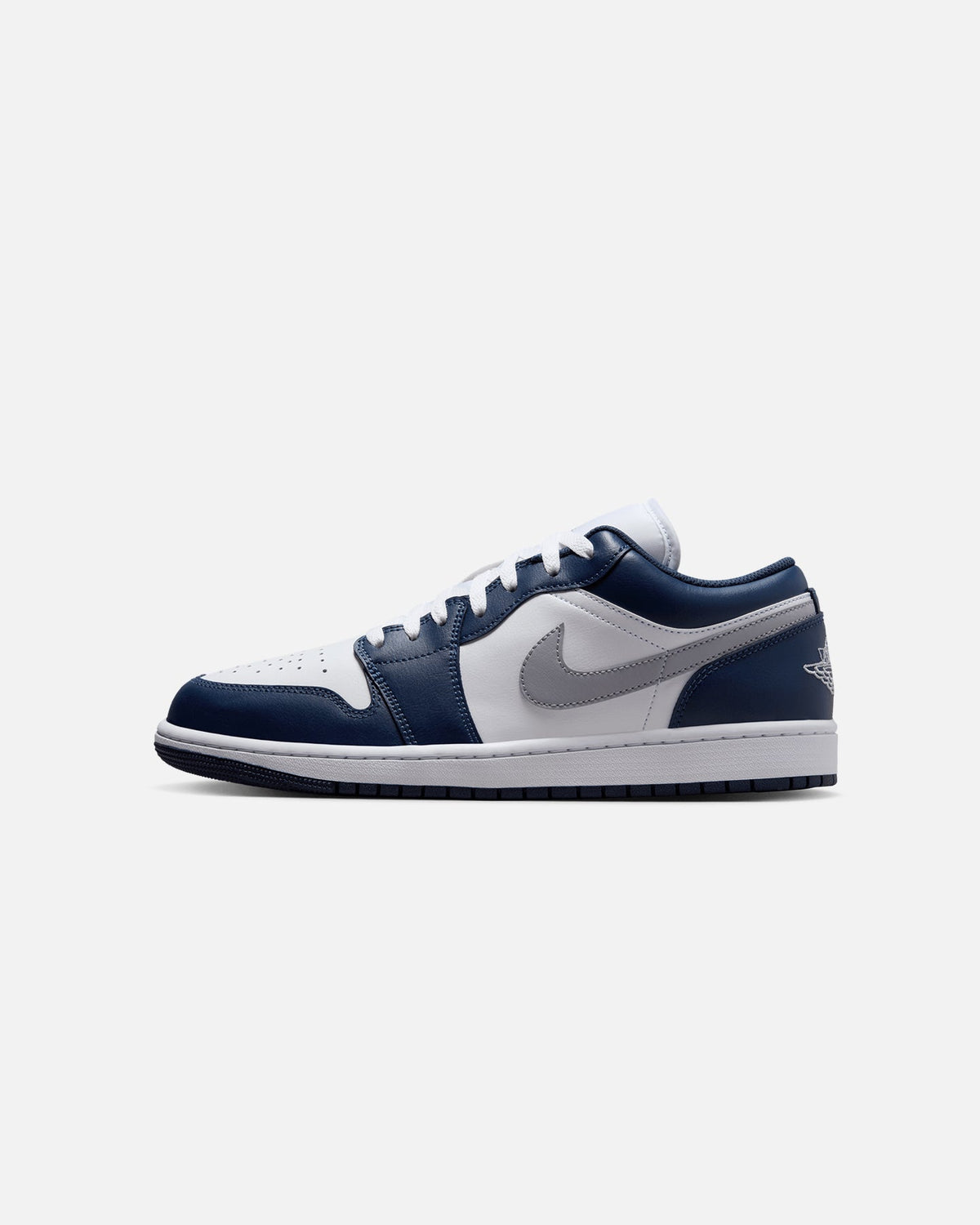 HOT Products Jordan Air Jordan 1 Low "Midnight Navy" White/Wolf Grey