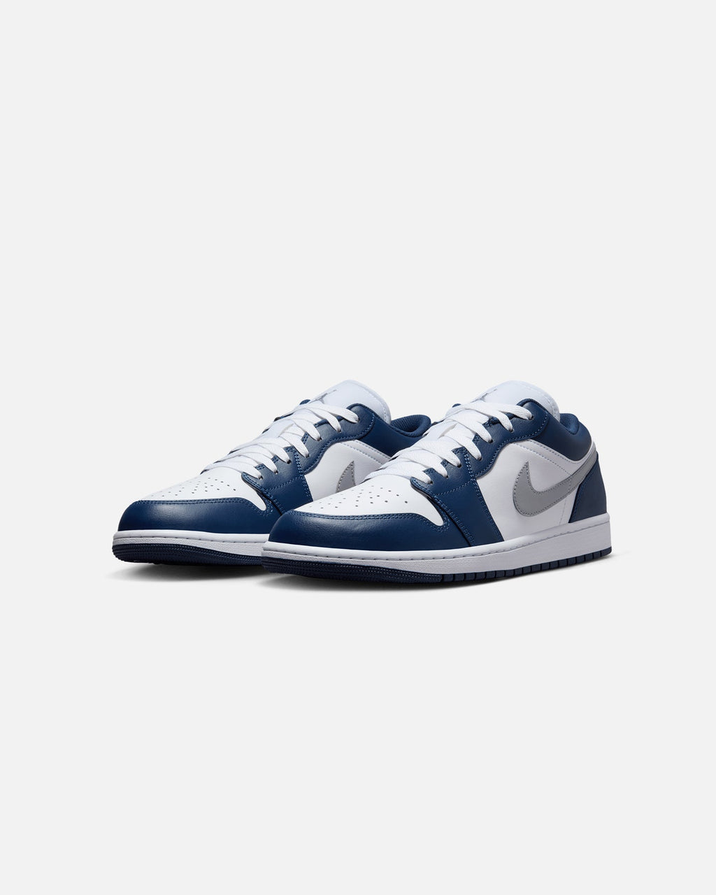 HOT Products Jordan Air Jordan 1 Low "Midnight Navy" White/Wolf Grey
