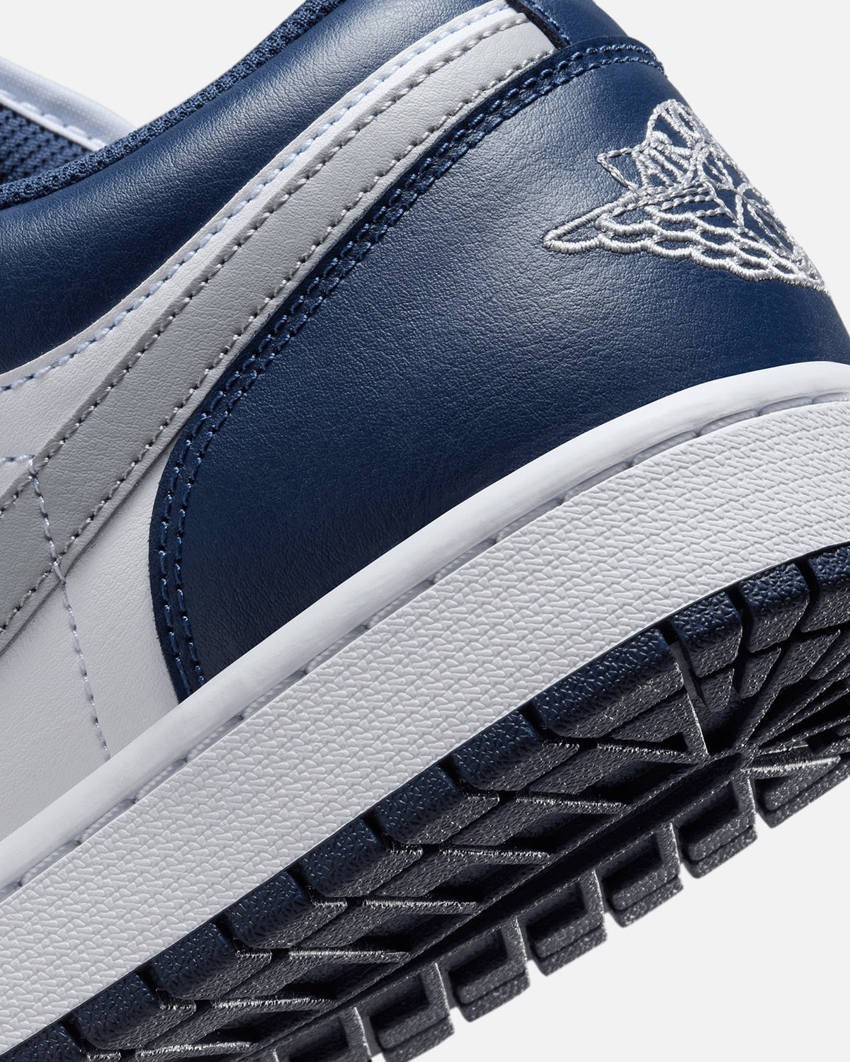 HOT Products Jordan Air Jordan 1 Low "Midnight Navy" White/Wolf Grey