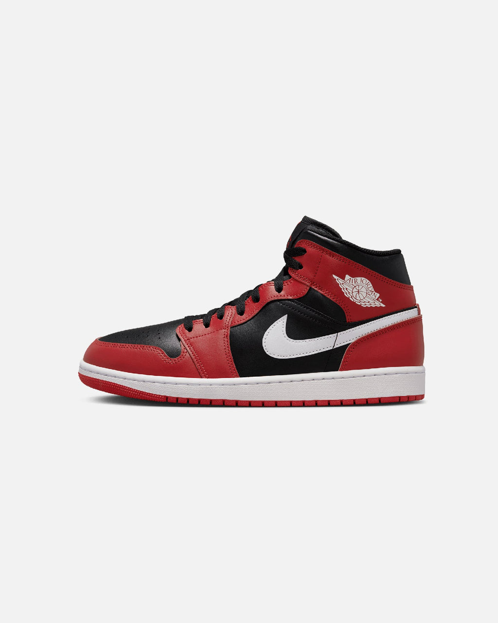 HOT Products Jordan Air Jordan 1 Mid "Black/Gym Red" Black/Red