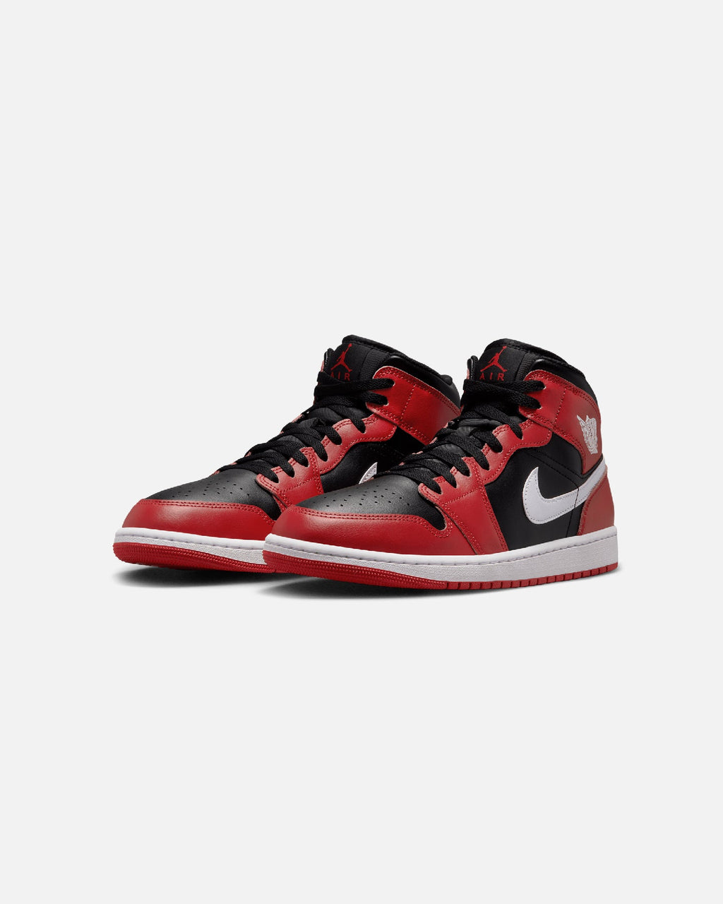 HOT Products Jordan Air Jordan 1 Mid "Black/Gym Red" Black/Red