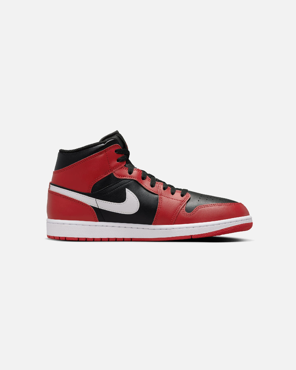 HOT Products Jordan Air Jordan 1 Mid "Black/Gym Red" Black/Red