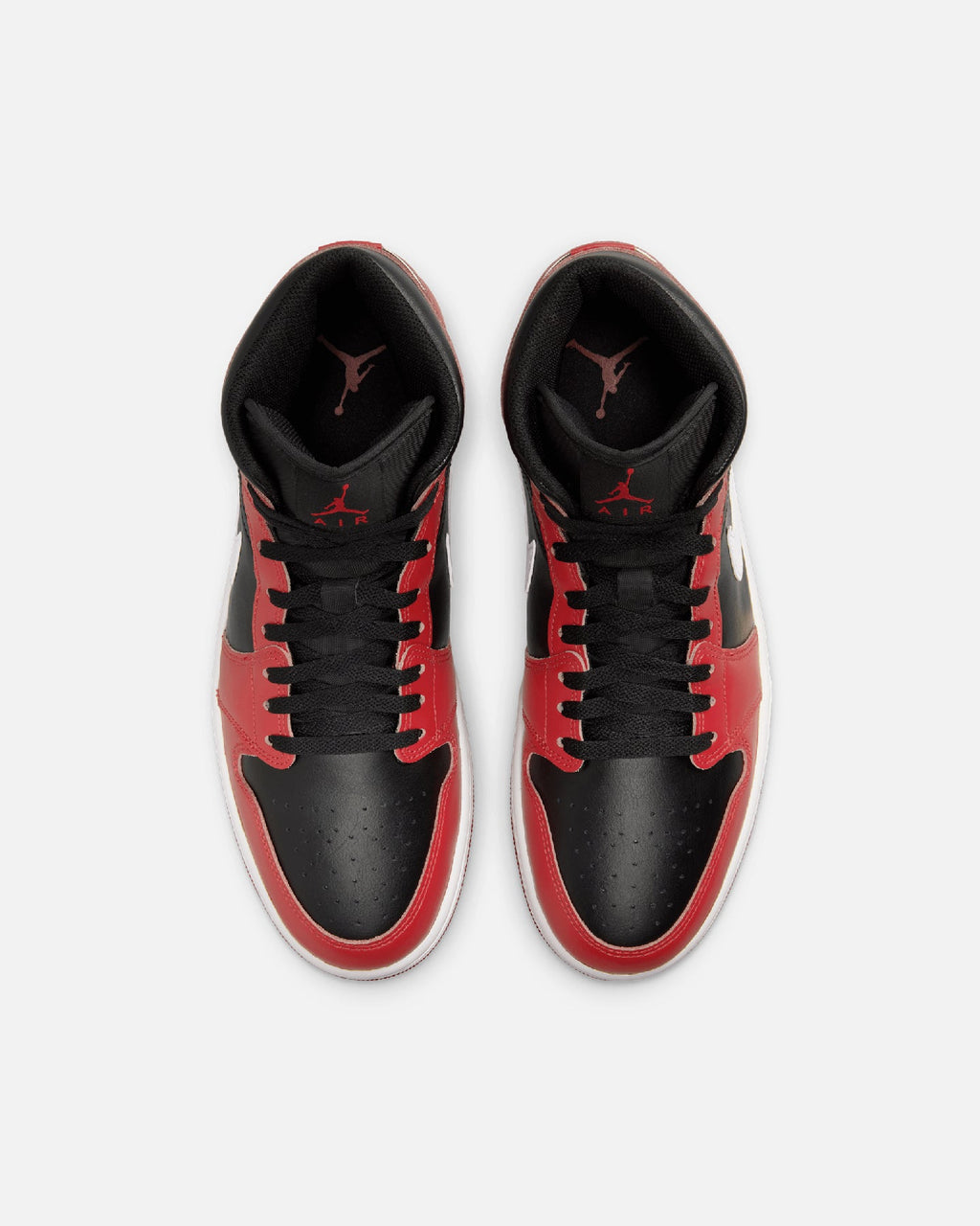 HOT Products Jordan Air Jordan 1 Mid "Black/Gym Red" Black/Red