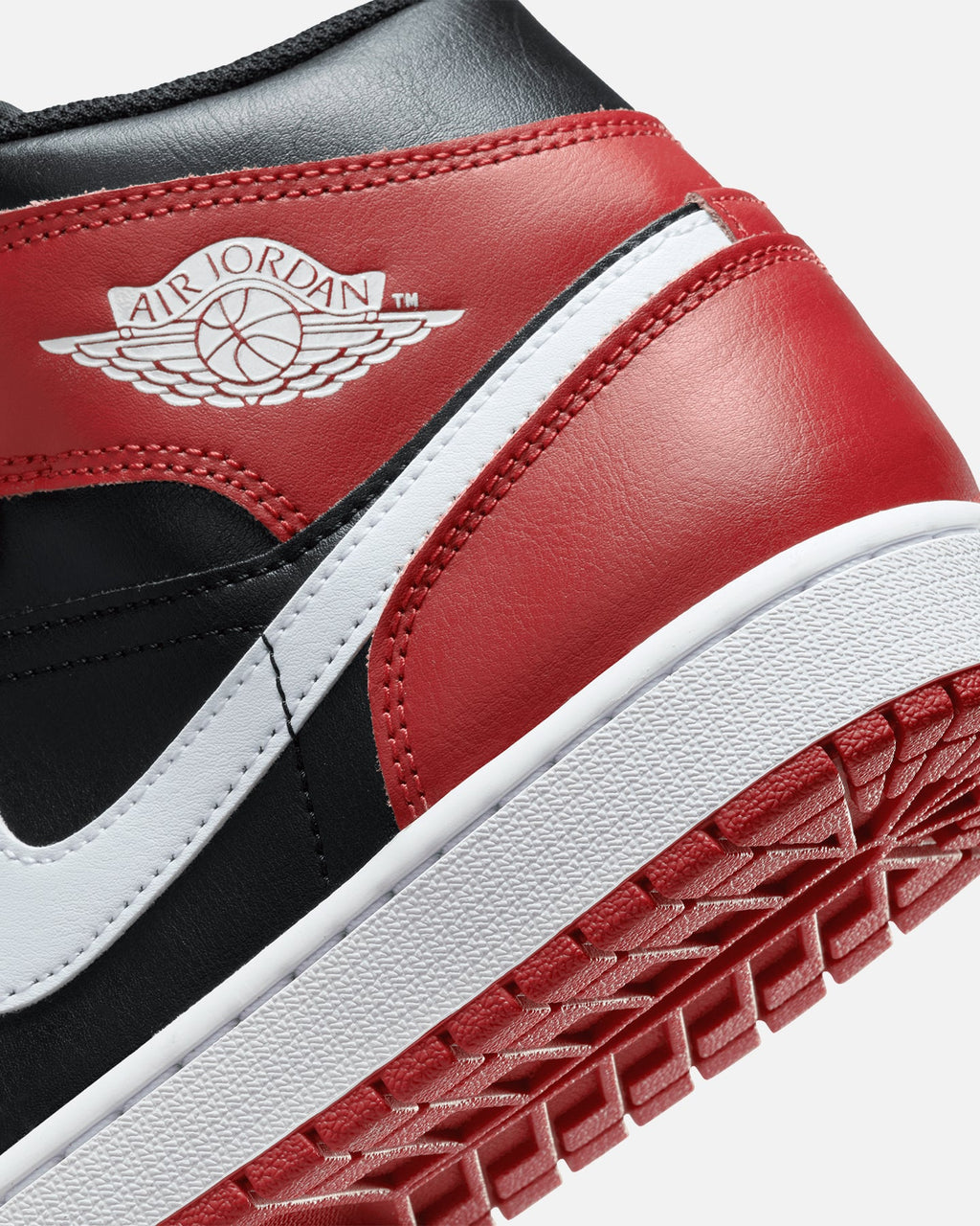HOT Products Jordan Air Jordan 1 Mid "Black/Gym Red" Black/Red