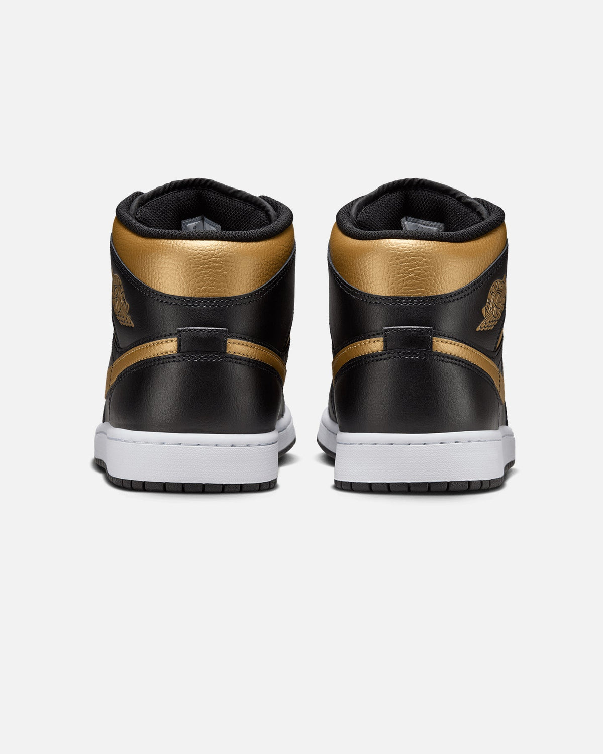 HOT Products Jordan Air Jordan 1 Mid "Metallic Gold" Black/Metallic