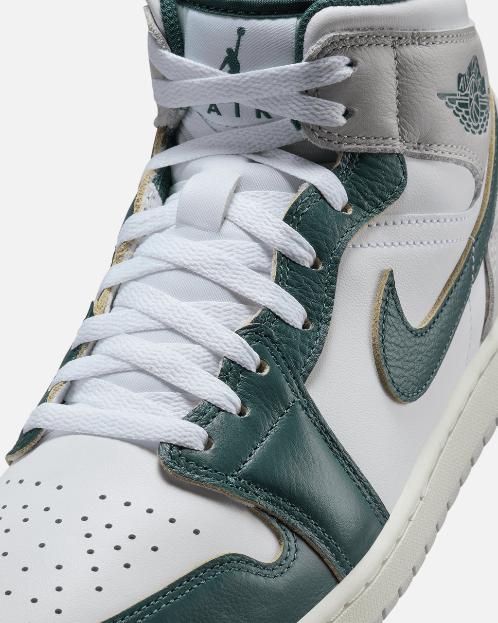 HOT Products Jordan Air Jordan 1 Mid SE "Oxidised Green" White/Oxidized Green