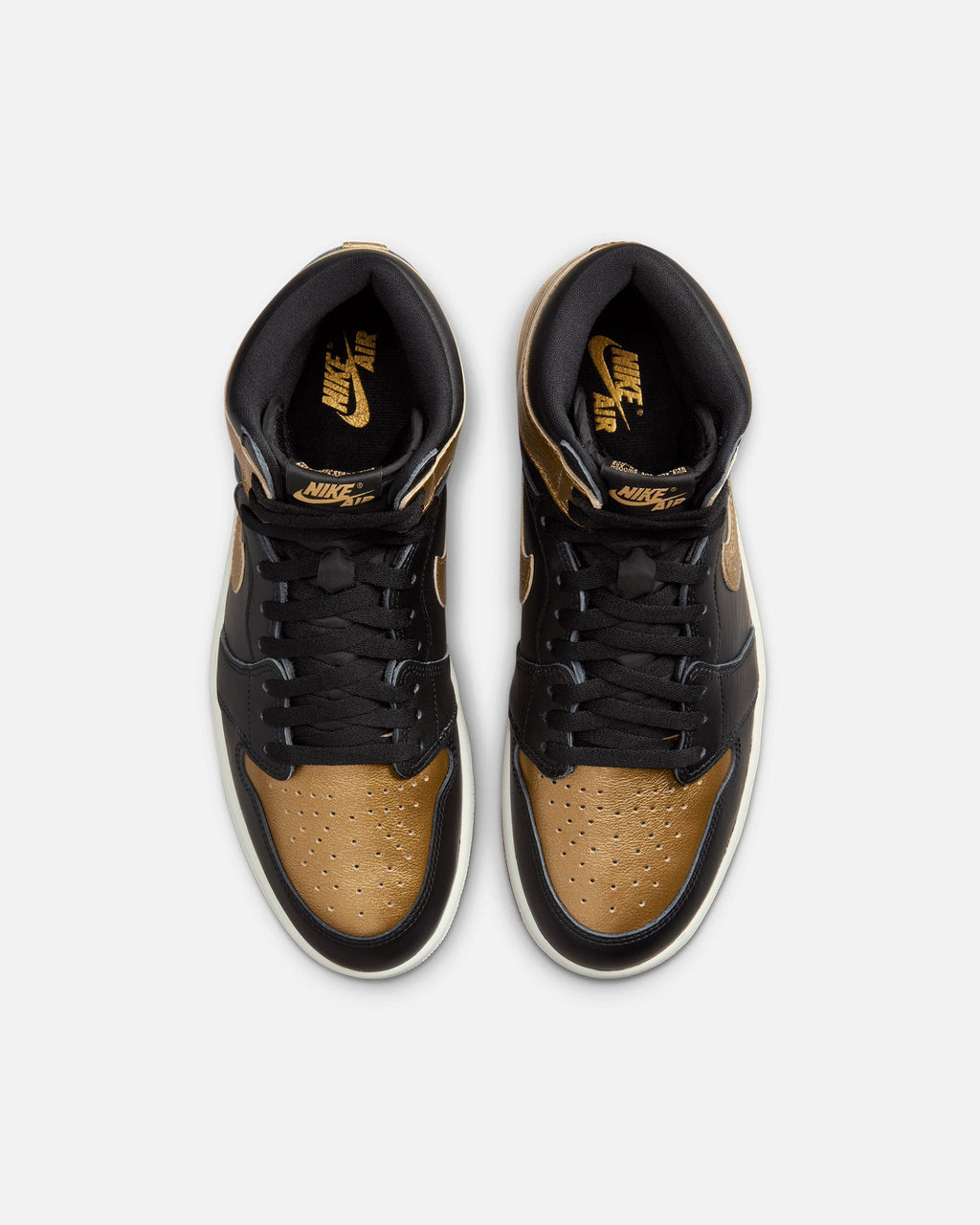 HOT Products Jordan Air Jordan 1 Retro High OG "Metallic Gold" Black/Metallic