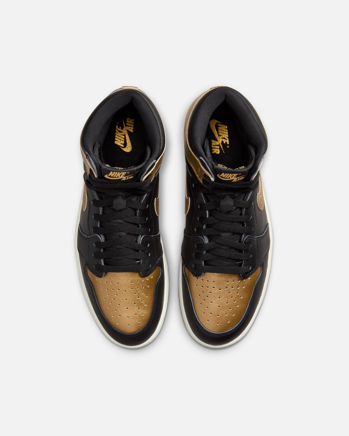 HOT Products Jordan Air Jordan 1 Retro High OG "Metallic Gold" Black/Metallic