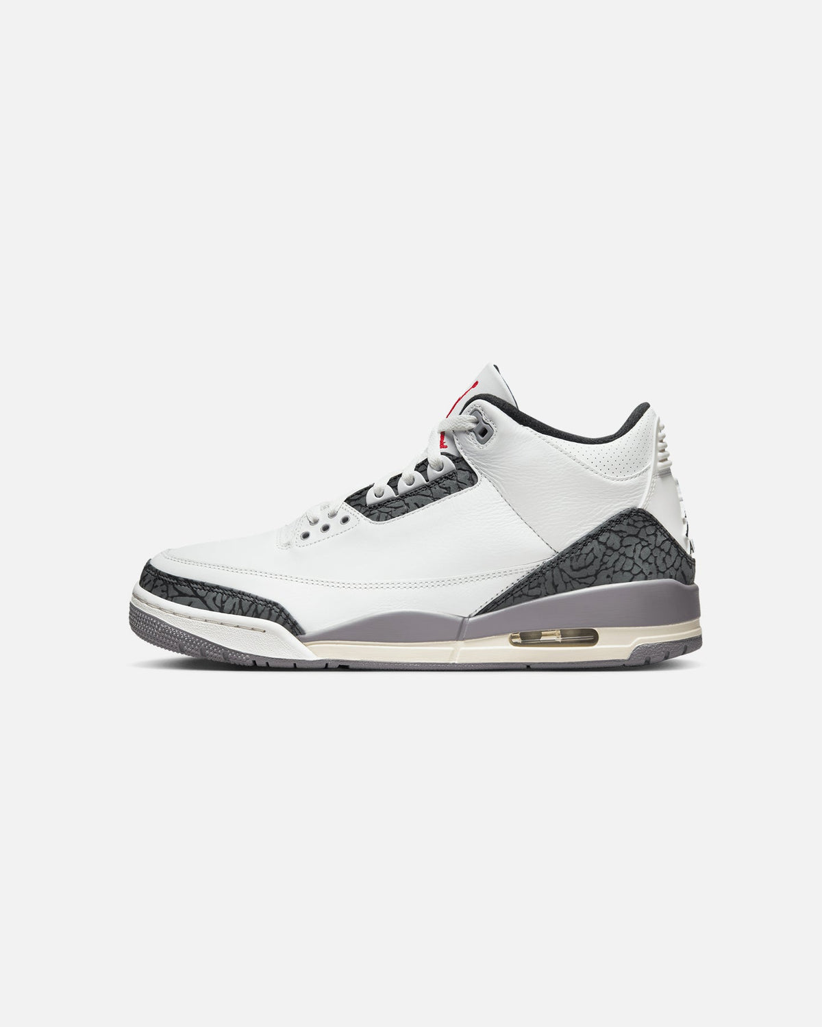 HOT Products Jordan Air Jordan 3 Retro "Cement Grey" Summit White/Fire Red Cement