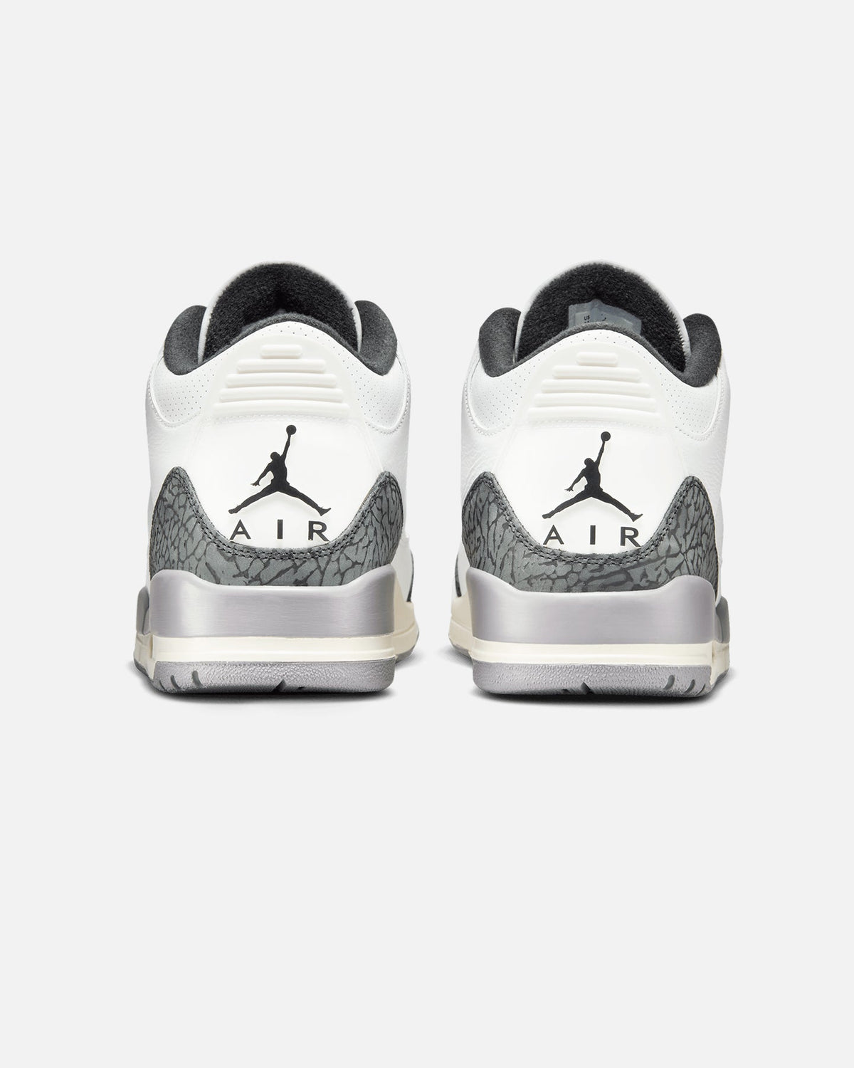 HOT Products Jordan Air Jordan 3 Retro "Cement Grey" Summit White/Fire Red Cement