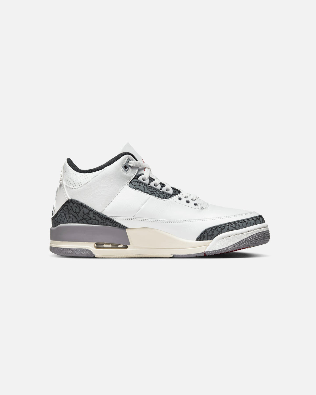 HOT Products Jordan Air Jordan 3 Retro "Cement Grey" Summit White/Fire Red Cement
