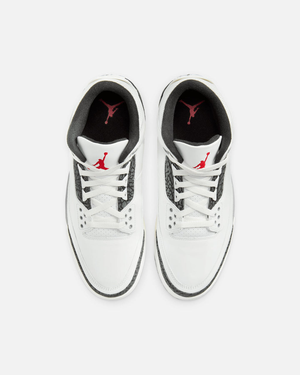 HOT Products Jordan Air Jordan 3 Retro "Cement Grey" Summit White/Fire Red Cement