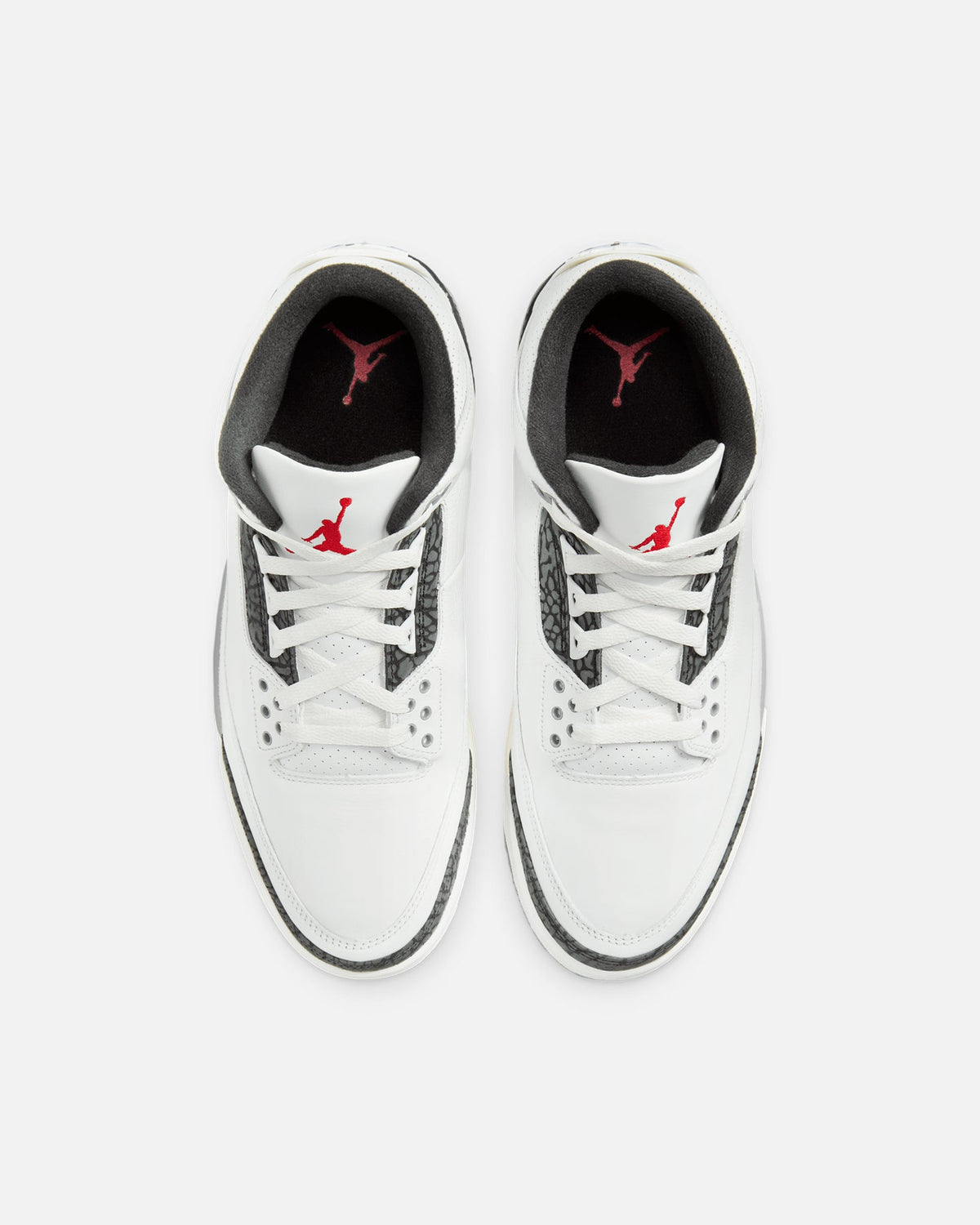 HOT Products Jordan Air Jordan 3 Retro "Cement Grey" Summit White/Fire Red Cement