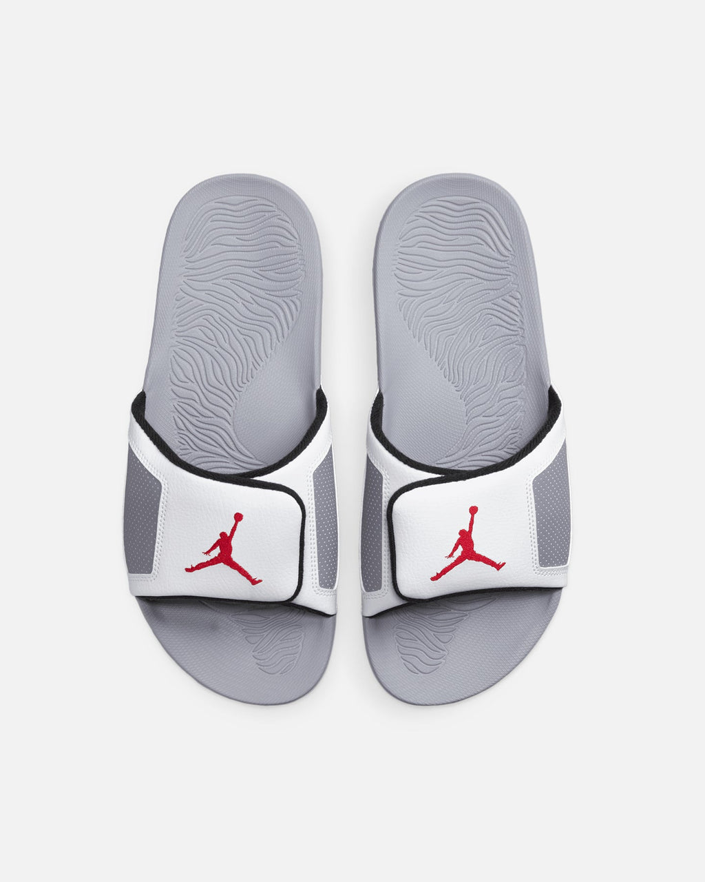 HOT Products Jordan Hydro III Slides Summit White/Fire Red