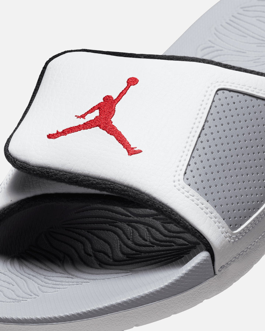 HOT Products Jordan Hydro III Slides Summit White/Fire Red