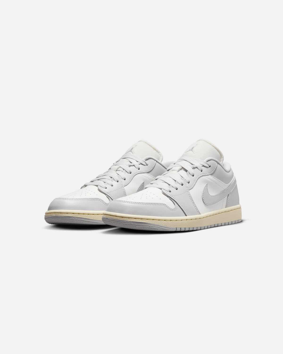 HOT Products Jordan Women's Air Jordan 1 Low "Light Grey" Sail/Natural Grey
