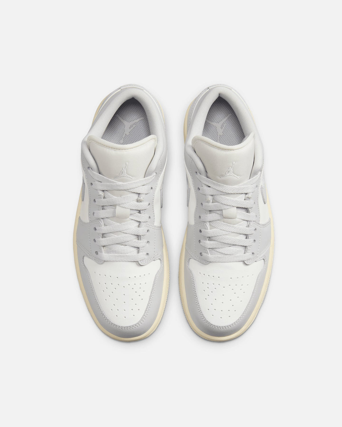 HOT Products Jordan Women's Air Jordan 1 Low "Light Grey" Sail/Natural Grey