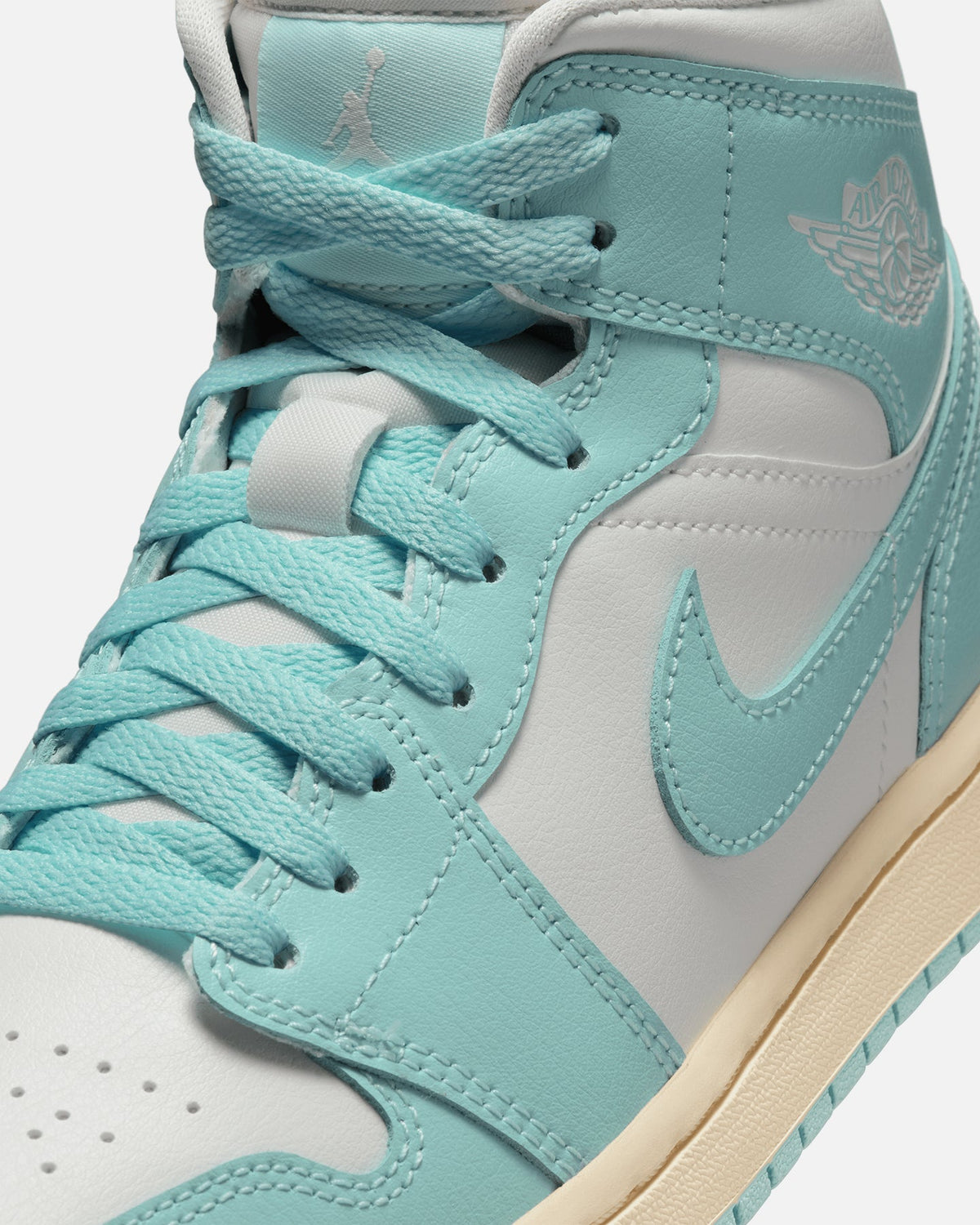 HOT Products Jordan Women's Air Jordan 1 Mid "Light Dew" Sail/Light Dew Muslin